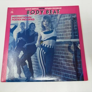 Kathy Smith Body Beat Vinyl Record 1980s Fitness Program LP Instructional Poster - Picture 1 of 6