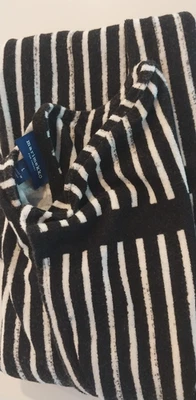 Marimekko Finland size L geo striped vertically tunic L Terry clothed Finn cool - Image 1 of 4