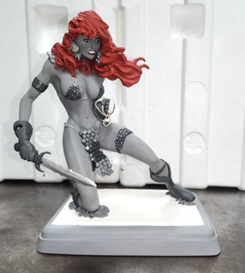Red Sonja She-Devil With A Sword Adam Hughes Statue VHTF Low Number OOP - Bild 1 von 19