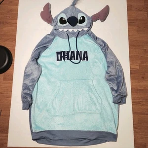 Disney Damen Stitch Hoodie Ohana Means Family Größe 3X blau - Bild 1 von 17