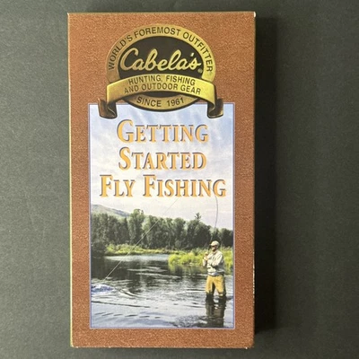 Getting Started Fly Fishing - Cabela's  90 minute VHS~ EXCELLENT FIND! - Image 1 of 3