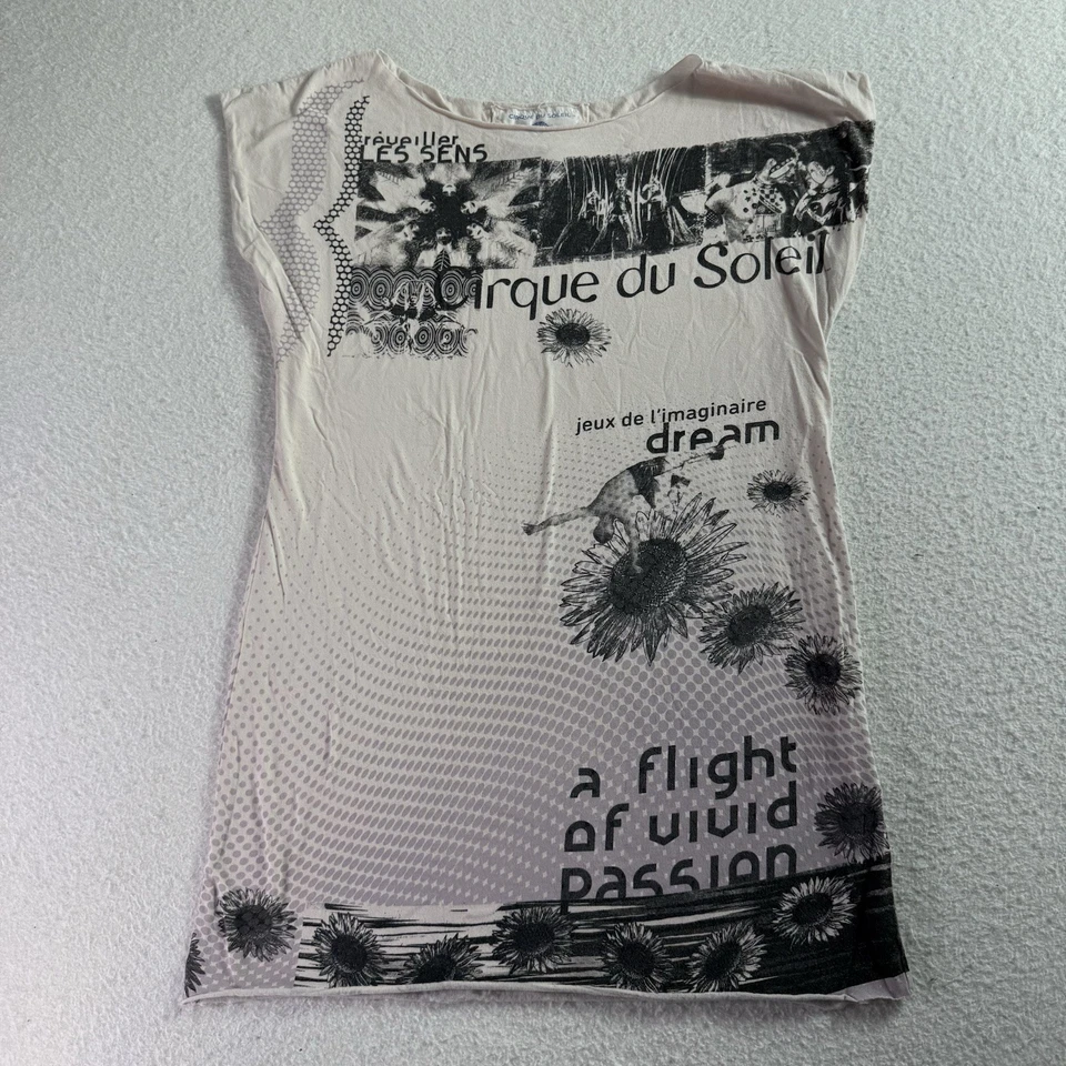 Camiseta grande de manga larga Cirque Du Soleil para mujer de colección LEER Foto 1 de 4