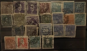 Brazilian Stamp Lot - Selection of Stamps from Brazil - VERY OLD - Picture 1 of 1