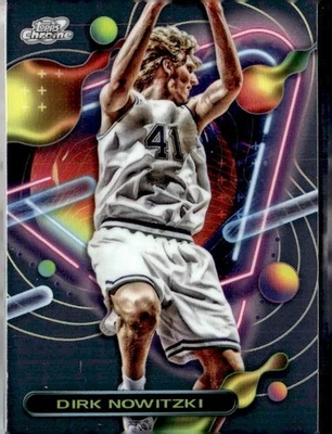 2023-24 Topps Cosmic Chrome - Dirk Nowitzki #32 - Image 1 of 2
