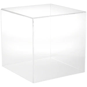 Plymor Clear Acrylic Display Case with No Base, 12" x 12" x 12" - Picture 1 of 1