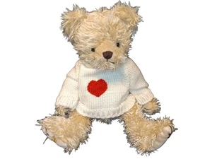 NEU Bukowski Design Schlenker Teddybär Pullover Herz ca 30 cm Plüschtier  - Bild 1 von 3