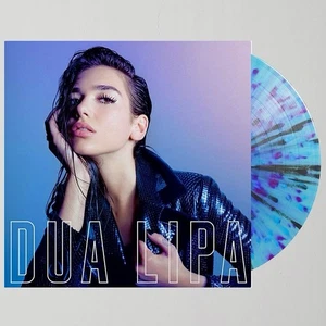 2017 Dua Lipa - Self Titled UO Exclusive Limited Edition Blue Splatter Vinyl - Picture 1 of 5