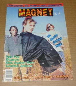 Magnet 2 iggy GG ALLIN punk JULIANA HATFIELD mark e smith FALL jim rose circus - Picture 1 of 11