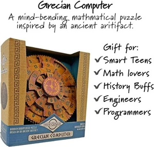 Brain Teaser Math Puzzle - Grecian Computer - Picture 1 of 7