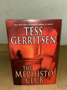 Rizzoli & Isles Series The Mephisto Club by Tess Gerritsen 2006 Hardcover + DJ - Picture 1 of 6