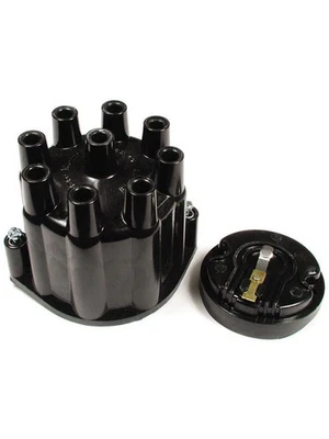 Accel Cap and Rotor Kit Socket Style Brass Terminals Clamp Down Tan N (8124ACC) - Image 1 of 4