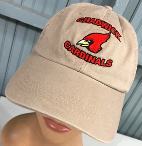 Chadwick Cardinals Strapback Tan Baseball Cap Hat - Picture 1 of 4