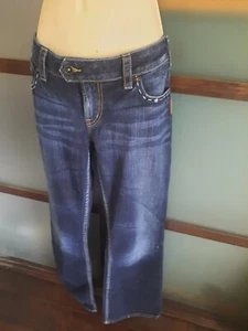 Silver Jeans Denim Women's Tuesday Low Rise Slim Boot Cut Sz 31 - Picture 1 of 8