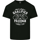 A Qualifié Policier Looks Like Homme Coton T-Shirt