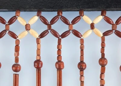 Türvorhang aus Holzperlen, WENKO - Bild 1 von 2