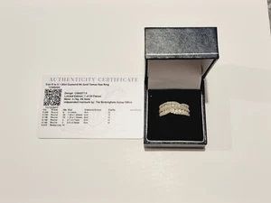 1.5ct Diamond Gold Ring. Clarity I3 Diamonds, Natural. Tomas Rae Ring size R - S - Picture 1 of 12