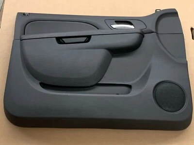 Оригинальная отделочная панель из черного дерева для передней водительской двери GMC Sierra Yukon Chevrolet Tahoe Suburban - Изображение 1 из 4