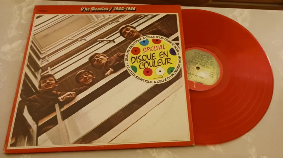 2 X LP FRANCE The Beatles ‎– 1962-1966 -VINYL ROUGE - Photo 1/1