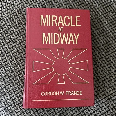 Easton Press MIRACLE AT MIDWAY by Gordon W. Prange WWII Battle Military Library - Image 1 of 4