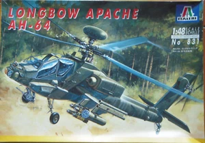 Longbow Apache AH64 size 1:48 Italeri plastik kit - Foto 1 di 1