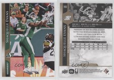 2021 Upper Deck CFL Gold /50 Shaquelle Evans Shaq Evans #183