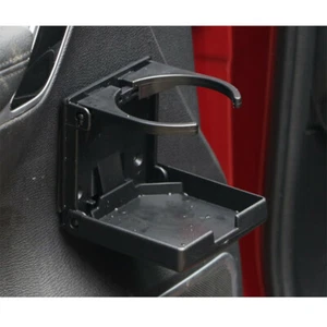 New Black Universal Adjustable Folding Cup Drink Holder Car Truck Boat Camper RV - Bild 1 von 11