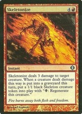MTG - Shards of Alara - Skeletonize - Foil - NM