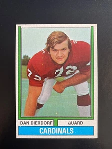 1974 TOPPS FOOTBALL #32 DAN DIERDORF!! $1 SHIPPING!! - Picture 1 of 2