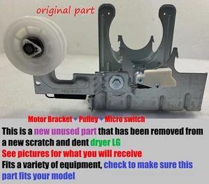LG Dryer Motor Bracket Pulley MAZ66065301 4561EL3002A EBF61734701 🔴GENUINE - Picture 1 of 7