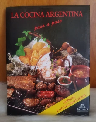 LA COCINA ARGENTINA PASO A PASO HARDCOVER SPANISH EDITION - Image 1 of 4