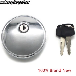 Fuel Gas Tank Cap Cover Key Fit For Kawasaki EN500 Vulcan 500 51049-1132 W800 - Picture 1 of 8