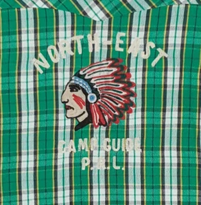 Ralph Lauren Polo Indian Chief North Camp Guide Aztec Sportsman Western Shirt L - Picture 1 of 14