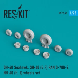 ResKit 1/72 RS72-0045 SH-60 Seahawk wheels set - Picture 1 of 1