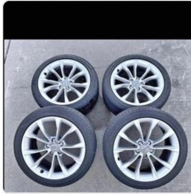 Audi A5 S5 A4 S4 2009 2010 -2013- 2016 18" 5 Double Spoke Factory OEM Wheel Rim - Image 1 of 4