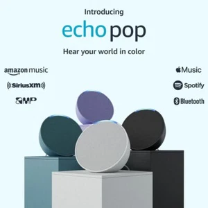 Introducing Echo Pop | Full sound compact smart speaker with Alexa - Picture 1 of 29