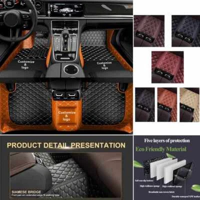 Fit Toyota 4Runner 1995-2025 Car Floor Mat Anti-slip Custom Carpet Full Surround Foto 1 de 4