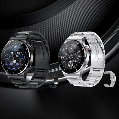 New Smart Watch Men Waterproof Smartwatch Bluetooth for Android IOS - Image 1 of 4