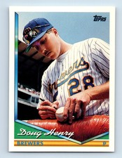 1994 Topps Doug Henry Milwaukee Brewers #16