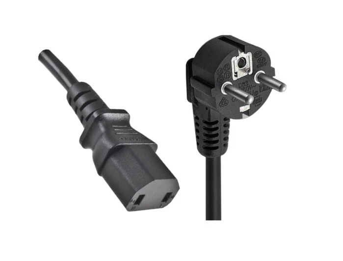 PS4 - Netzkabel / Stromkabel für PS4 Pro [Dritthersteller] ohne OVP NEU - Bild 1 von 1