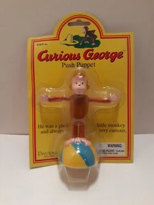 Curious George Push Puppet Collectible Toy - Picture 1 of 1