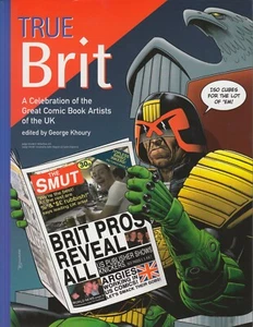 True Brit TBP Grandes artistas de cómics del Reino Unido TwoMorrows Brian Bolland Bryan Hitch - Imagen 1 de 2