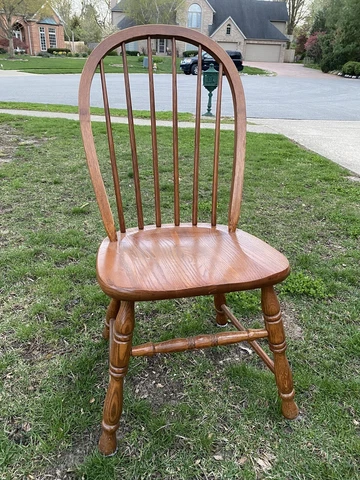 Tell City Chair Company Solid Oak Side Chair Cover