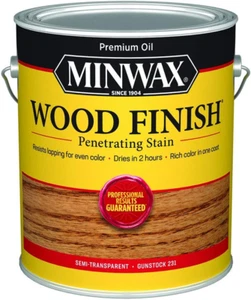 1 gal 71045 Gunstock Wood Finish Penetrating Oil-Based Wood Stain - Picture 1 of 9