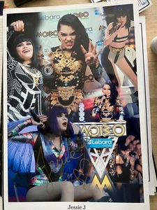 Singer Jessie J Hand Signed Photo 12x18" Large, Autograph A - Picture 1 of 1