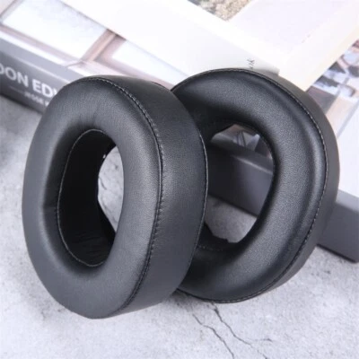 1 Pair Earpad Black for MDR-HW700 MDR-HW700DS Wireless Headphones 112x94x35mm - Image 1 of 4