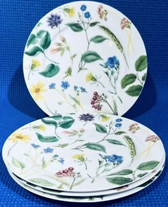 Lot Of 4 ~ Spode Home Flower Journal Salad Plates ~ 7 1/2” ~ Excellent Condition - Picture 1 of 15