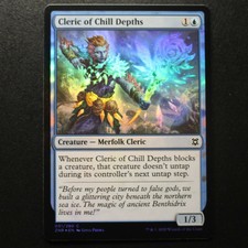 MTG Cleric of the Chill Depths FOIL, Zendikar Rising 2020