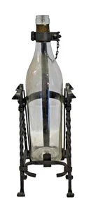 Decanter brandy Asbach Uralt 1900-1930, con bottiglia da tre litri epoca anni 50 - Foto 1 di 7