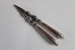 L68-ROMPI CHELE-ARGENTO 800 SAN MARCO-PINZA FORBICE CROSTAO PESCE CENA RICETTA - Foto 1 di 9