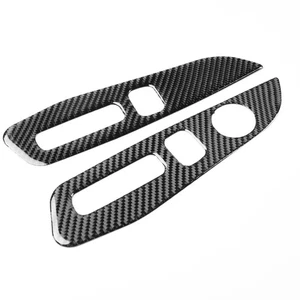 Carbon Fiber Front Seat Adjustment Switch Trims Panel Cover For Honda CR-V 17-21 - Bild 1 von 11